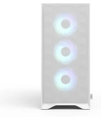 Obrázok produktu pre Fractal Design Pop 2 Air White TG RGB, Midi Tower, PC, Biela, ATX, micro ATX, Mini-ITX, Oceľ, Temperované sklo, Hranie