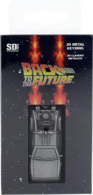 Produktbild von Zurück in die Zukunft Metall-Schlüsselanhänger DeLorean 7 cm