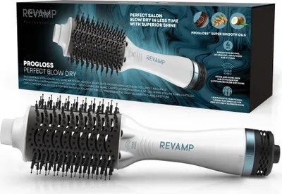 Produktbild von REVAMP Föhnbürste Haartrockner Styling Rundbürste Progloss Perfect Blow Dry Salonpflege