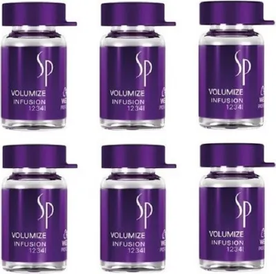 Produktbild von Wella SP System Professional Volumize Infusion 6x5ml Ampullen