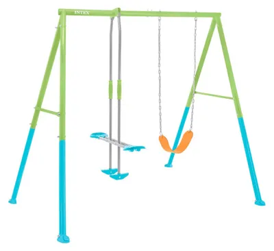 Zdjęcie produktu dla Intex 44120, 3 lat(a), 10 lat(a), Stal, 31,6 kg, Niebieski, Zielony