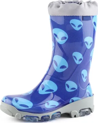 Produktbild von Ladeheid Kinder Mädchen Jungen Gummistiefel Regenschuhe LARB015 (Blau Geist, 25)