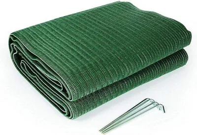 Produktbild von Feldmatte - Schimmelresistent - 1,8 x 2,75 m - Grün - Reinholdbar - Außenliegefläche