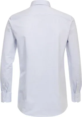 Produktbild von Venti - Modern Fit - Herren Langarm Hemd Jerseyflex (144226200), Größe:44, Farbe:Blau (100)
