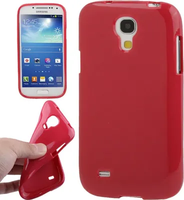 Produktbild von Schutzhülle TPU Case für Handy Samsung Galaxy S4 mini i9190 rot