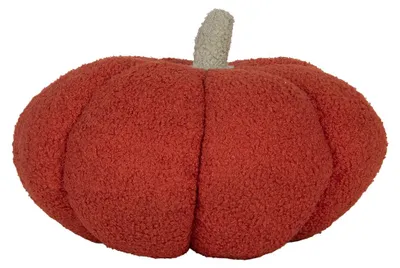 Productafbeelding van Clayre & Eef Decoratieve pompoen, diameter 35x22 cm, rood, polyester