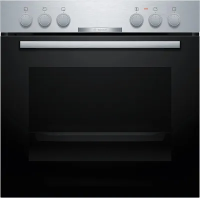 Bosch HEA510BS3, Serie 2, Einbau-Herd, 60 x 60 cm, Edelstahl