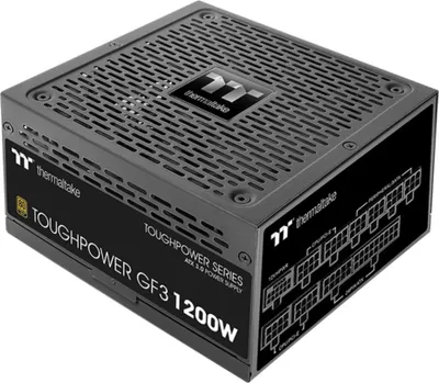 Produktbild von Thermaltake Toughpower GF3, 1200 W, 100 - 240 V, 50 - 60 Hz, Aktiv, 120 W, 1200 W