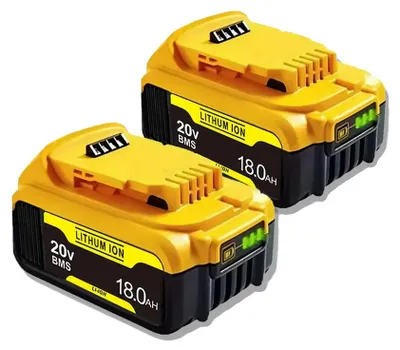 Image de Batterie lithium-ion, capacité de 18 Ah, 2 batteries de 18 Ah