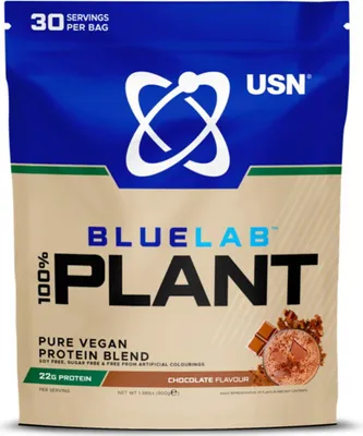 Image de Protéines Végétales - USN - 100% plant protein (900g) - Saveur Chocolat