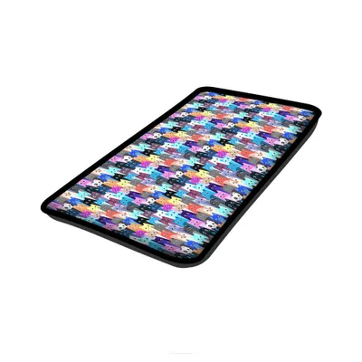 Obrázok produktu pre Mačací vankúš na parapet 55 x 25 cm Mačacie lôžko vodotesné, pohodlné, s 2 samolepiacimi pásikmi, Meow
