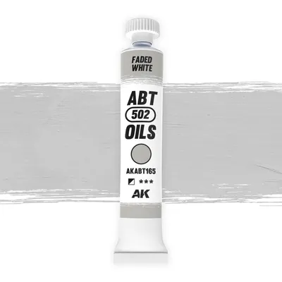 Obrázek produktu pro Oddělení 502, AKABT165, olejová barva, světle šedá