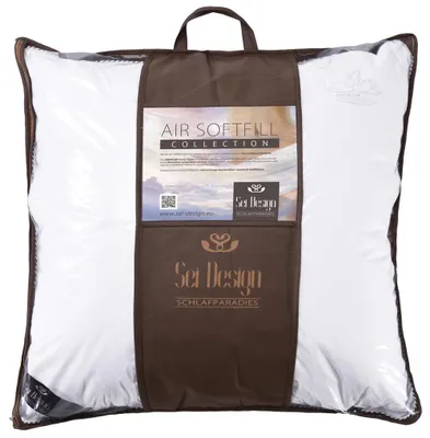 Produktbild von sei Design SWAN de Luxe Kopfkissen – feinste Mikrofaser – 80x80 cm