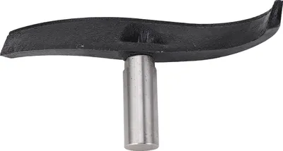 Obrázek produktu pro Zakřivená opěrka soustružnického nástroje Legovaná ocel a litina Průměr sloupku 25 mm Opěrka soustružnického nástroje pro soustružení dřeva