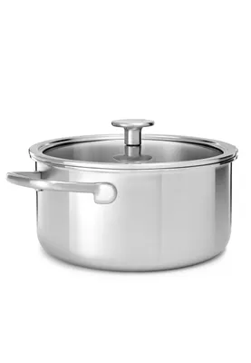Produktbild von KitchenAid CC003259-001, 3,1 l, Edelstahl, Edelstahl, Keramik, Elektro, Gas, Halogen, Induktion, Versiegelte Platte, Edelstahl, Edelstahl
