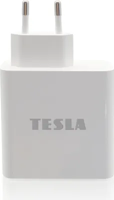 Produktbild von TESLA Device PA65 USB Power Adaptér 65W 2xUSB, 1x USB-C, Power Delivery