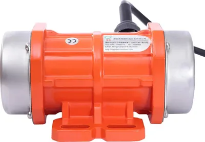 Image de Moteur vibrant Moteur à vibration - HY-0.4 - 40 W - 208–240 V - 3000 tr/min - 0,18 A - IE2 - Monophasé - Orange