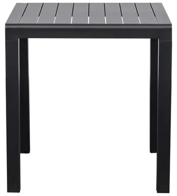 Ein Gartenmöbel.Tische im Maß 70 x 74 x 70 aus Aluminium. Farbe Anthrazit