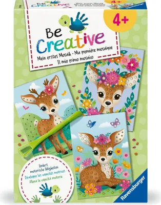 Produktbild von Bastelset DIY Mosaik Mein Bambi Ravensburger 25534