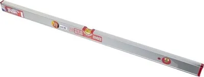 Immagine prodotto di Livella in alluminio con lente d'ingrandimento - 100 cm - alta precisione 0,05 mm/m - estremità gommate