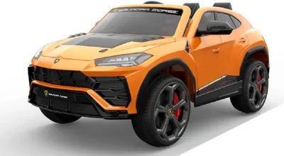Produktbild von Elektro Kinderauto "Lamborghini Urus ST-X" - lizenziert - 12V Akku, 4 Motoren- 2,4Ghz Fernsteuerung, MP3, Ledersitz+EVA -Orange