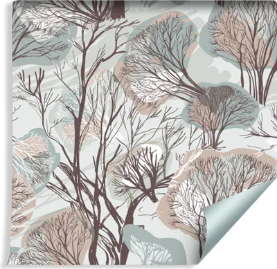 Produktbild von 10m VLIES TAPETE Rolle Natur Herbst Motiv Bäume WALD XXL