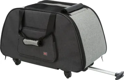 Produktbild von TRIXIE Trolley - schwarz/grau - 34 × 43 × 67 cm