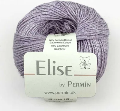 Image de Elise by Permin – Fil oton-Cachemire (25g/115m) (25 mûriers)