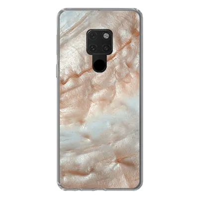 Produktbild von MuchoWow® Handyhülle Schutzhülle Hülle für Huawei P40 Lite Mineralien - Naturstein - Perlmutt Silikon Softcase Handy Hülle - Handy