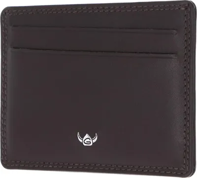 Produktbild von Golden Head Leder Kartenhalter Polo RFID Protect Kartenetui 4448 Dunkelbraun