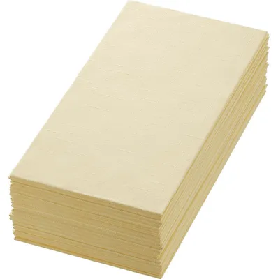 Produktbild von 6x Dunilin-Servietten 48 x 48 cm  1/8 Falz cream | Packung (36 Stück)