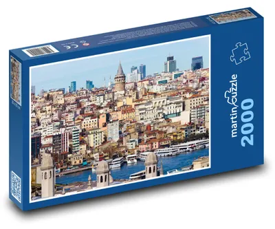 Obrázek produktu pro Puzzle 2000 Galatská věž - Istanbul, Turecko - martinpuzzle