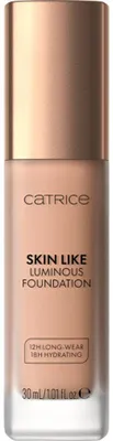 Obrázok produktu pre CATRICE Skin Like Luminous Foundation, Flakón s pumpičkou, Tekuté, Univerzálna pleť, Hydratačné, Svietiace, Béžová, 042C