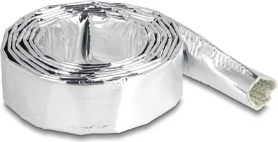 Produktbild von DELOCK Kabelschlauch aus Glasfasergeflecht und Alu 2m x 20mm