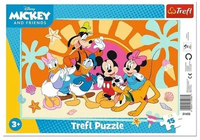 Produktbild von TREFL Puzzle Mickey und sein Spiel 15 dlc