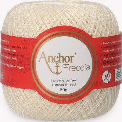 Immagine prodotto di Anchor Freccia 20 – filato di cotone per uncinetto fine (Color 06650)