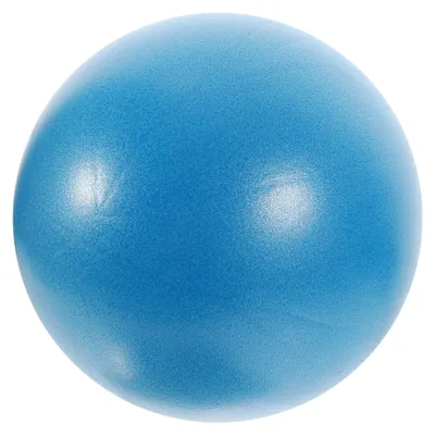 Produktbild von 23 cm Pilatesball aus PVC mit Pumpe, rutschfest, kleiner Core Ball für Heimtraining, Yoga und Physiotherapie