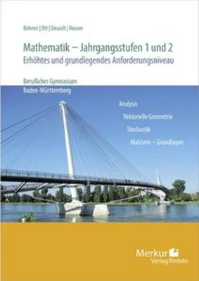 Obrázek produktu pro Mathematik - Jahrgangsstufen 1 und 2. Erhöhtes und grundlegendes Anforderungsniveau