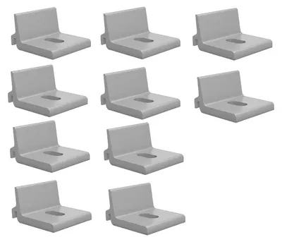 Produktbild von K2 Montageverbinder Climber 36/50 M12, Aluminium, für M12-Dachanbindung und Montageschienen, Packung mit 10 Stk.