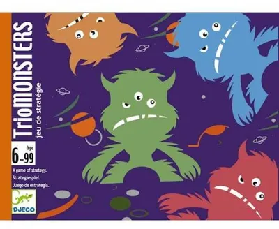 Image de Jeu de cartes TrioMonsters, Djeco