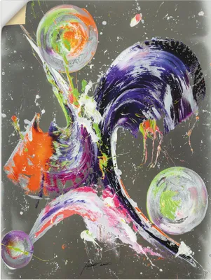 Produktbild von ARTland Wandbild, selbstklebend Abstraktion XXI Größe: 30x40 cm