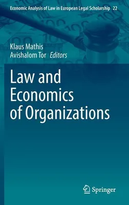Obrázek produktu pro Law and Economics of Organizations