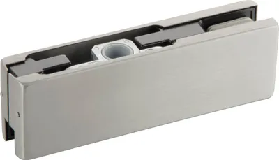 Immagine prodotto di Raccordo angolare superiore DORMA PT 20 con boccola in plastica, acciaio inox (03.110) | Raccordo per porte in vetro - Accessori dormakaba