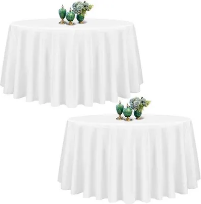 Produktbild von Runde Tischdecke 305cm Polyester