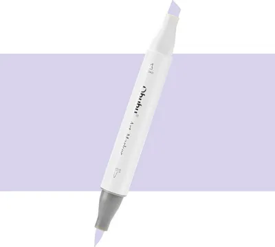 Zdjęcie produktu dla OHUHU dwustronny marker alkoholowy Brush & Chisel, V330 Prune