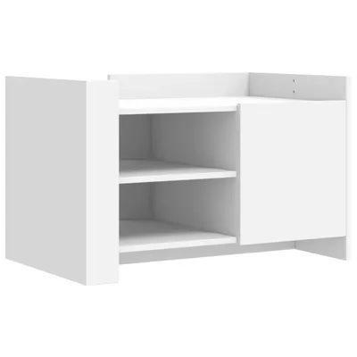 Produktbild von Möbel Couchtisch - Wohnzimmer Tisch modern - Weiß 80x50x50 cm Holzwerkstoff - Kaffeetisch CLORIS7165313