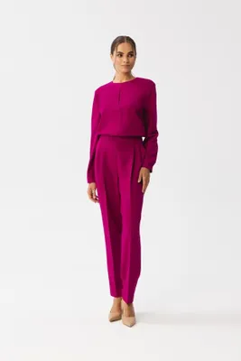 Produktbild von Stylove Damenoverall Carlirides S355 Pflaume S