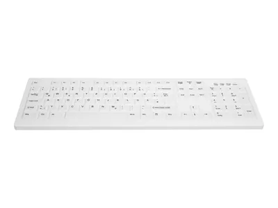 Produktbild von Contour Design Active Key AK-C8100F-FUS-W/GE, Kabellos, RF Wireless, Membran Key Switch, QWERTZ, Weiß