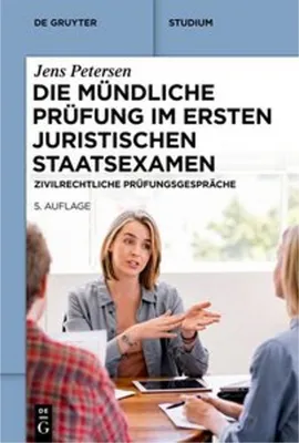 Obrázok produktu pre Die mündliche Prüfung im ersten juristischen Staatsexamen