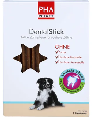 Produktbild von PHA DentalStick für Hunde, 7 St KDA